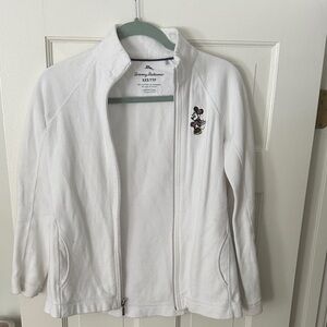 Tommy Bahama White Women's Sweater with Mickey Mouse